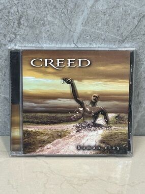 Creed Human Clay CD - Brown, Gold, Green